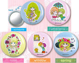 Ado Mizumori compact mirror [All 5 type set(Full Complete)]