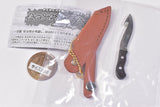 Die-cast! With case! Super mini camping knife mascot II [1.Gut Hook]