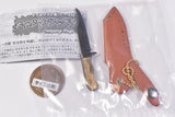 Die-cast! With case! Super mini camping knife mascot II [2.Clip Point]