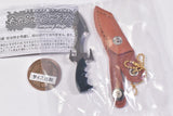 Die-cast! With case! Super mini camping knife mascot II [3.Survival Knife]