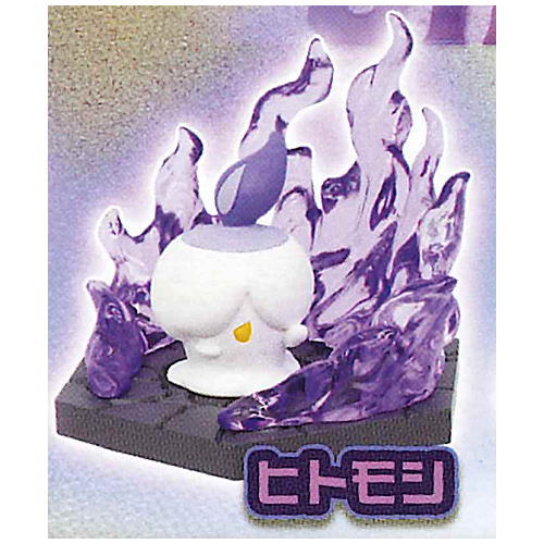 Pokemon Diorama Collect Fighting & Ghost [5.Litwick]