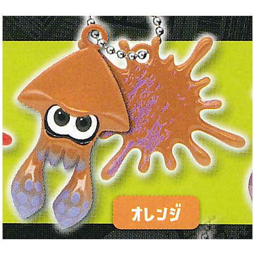 Splatoon Part.3 Ika Tako mascot [5.Ika (orange)]