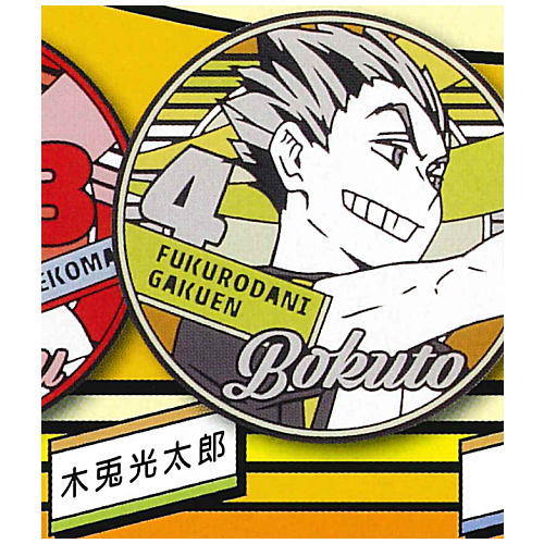 Haikyu!! Rubber Coaster [9.Kotaro Bokuto]