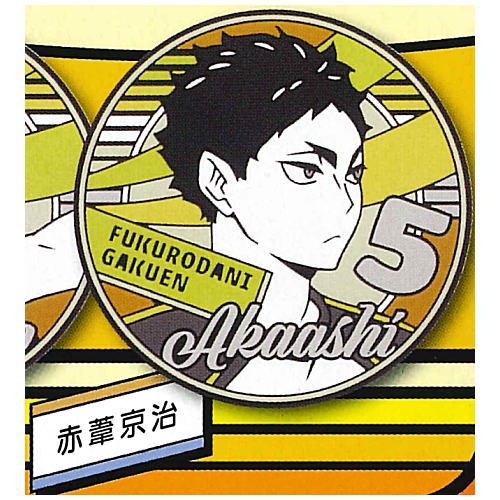 Haikyu!! Rubber Coaster [10.Keiji Akaashi]