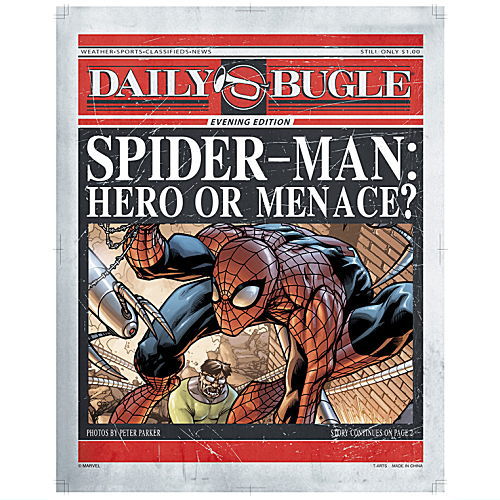 Spider-Man Daily Bugle Fabric Poster Collection [6.Spider-Man vs Octopus ]