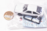 1/64 scale minicar MONO COLLECTION Toyota Sprinter Trueno AE86 [1.Hi-tech two-tone (white & black)]