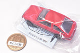 1/64 scale minicar MONO COLLECTION Toyota Sprinter Trueno AE86 [2.High flash two-tone (red & black)]