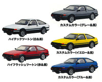 1/64 scale minicar MONO COLLECTION Toyota Sprinter Trueno AE86 [All 5 type set(Full Complete)]