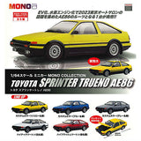 1/64 scale minicar MONO COLLECTION Toyota Sprinter Trueno AE86 [All 5 type set(Full Complete)]