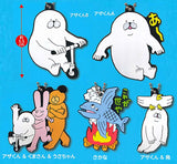 Flying Azarashi Rubber mascot collection [All 5 type set(Full Complete)]