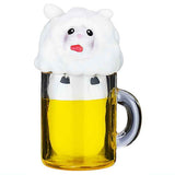 TAMA-KYU Beer Mug Animal [4.Alpaca]