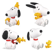 PEANUTS Snoopy & Woodstock Nakayoshi Figure [All 4 type set(Full Complete)]