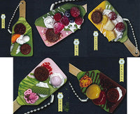 Ujicha Itohkyuemon Kyoto Matcha Parfait Ice Bar Ball Chain [All 5 type set (Full Complete)]