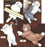 Nekobu Gorogoro Cat Chopstick Rest [All 4 type set (Full Complete)]