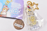 mofusand x Sanrio Characters Soda Acrylic Keychain [6.Pompompurin]