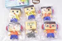 3-nen G-gumi! Guchio-Kun figure key chain [All 6 type set (Full Complete)]