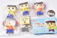 3-nen G-gumi! Guchio-Kun figure key chain [Normal 5 type set (Secret is NOT including)]