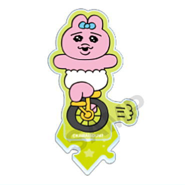 Opanchu usagi Tsunagaru Petit Star Acrylic Stand vol.1 [6.Unicycle]