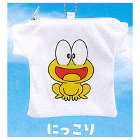 The Gutsy Frog Pyonkichi T-shirt Pouch [3.Smile]