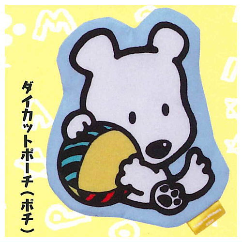 Tama & Friends Tote Bag & Pouch Collection [6.Die-cut pouch (Pochi)]