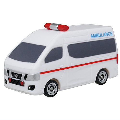 Pocket Tomica Shutsudou! Emergency fire department hen [3.Nissan NV350 Caravan (ambulance)]
