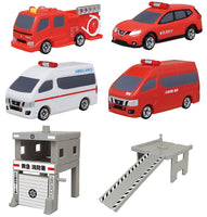 Pocket Tomica Shutsudou! Emergency fire department hen [All 6 type set(Full Complete)]