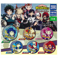 My Hero Academia Rubber Coaster [All 6 type set(Full Complete)]