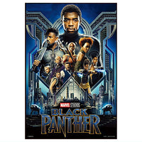 Marvel Cinematic Fabric Poster Collection [7.Black Panther]