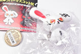 BLOODY BUNNY 3D Rubber Mascot Ball Chain [1.Bloody Bunny]