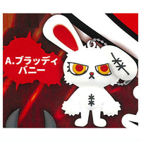 BLOODY BUNNY 3D Rubber Mascot Ball Chain [1.Bloody Bunny]