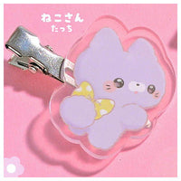 Sukuttotacchisan Acrylic Bangs Clip [2.Cat tacchi]