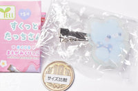 Sukuttotacchisan Acrylic Bangs Clip [4.Bear tacchi]