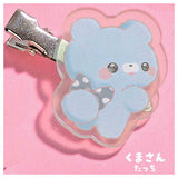 Sukuttotacchisan Acrylic Bangs Clip [4.Bear tacchi]