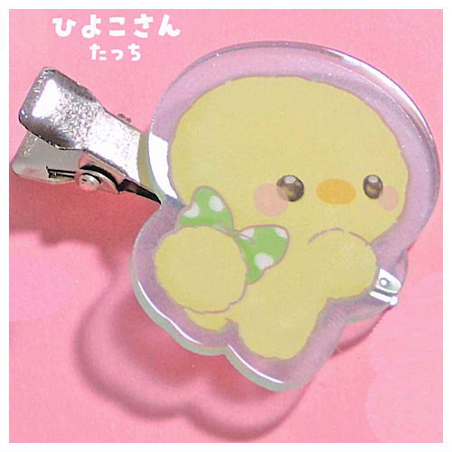 Sukuttotacchisan Acrylic Bangs Clip [5.Chick tacchi]