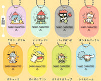 Sanrio Characters Sauna Keychain [All 8 type set(Full Complete)]