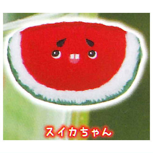 Art Univ. Techni Colour aska. fuwafuwa plush mascot [6.Suika-chan]