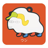 2sentimental Pukkuri rubber mascot [12.Ushi]
