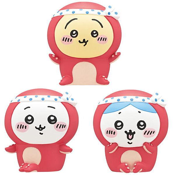 Chiikawa Sofubi Figure Part.2 [Assorted 3 type set (1.Takogi no Usagi/2.Takogi no Chiikawa/3.Takogi no Hachiware)]