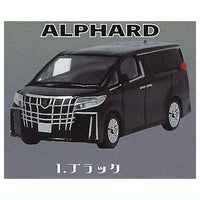 Alphard Vellfire 1/87 Scale Collection [1.Alphard Black]