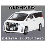 Alphard Vellfire 1/87 Scale Collection [2.Alphard White Pearl Crystal Shine]