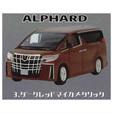 Alphard Vellfire 1/87 Scale Collection [3.Alphard Dark Red Mica Metallic]