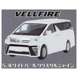 Alphard Vellfire 1/87 Scale Collection [5.Vellfire White Pearl Crystal Shine]