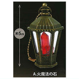 Die-cast Magic lantern with magic stone  ver.3 four elements of magic [1.Fire magic stone]