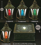 Die-cast Magic lantern with magic stone  ver.3 four elements of magic [All 5 type set(Full Complete)]