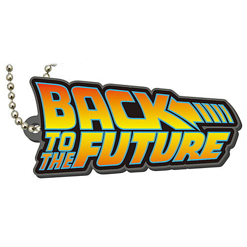 Back to the Future Rubber Mascot [3.Back to the Future movie logo]