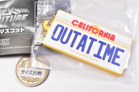 Back to the Future Rubber Mascot [6.Back to the Future Time Machine License Plate]