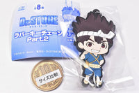 Dr.STONE rubber key chain Part.2 [3.Chrome]