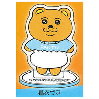 Opanchu usagi Stand UP! acrylic stand [7.Clothed bear]