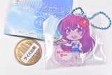 Goddess cafe terrace deformed acrylic key chain [1.Ouka Makuzawa]
