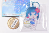 Goddess cafe terrace deformed acrylic key chain [2.Shiragiku Ono]
